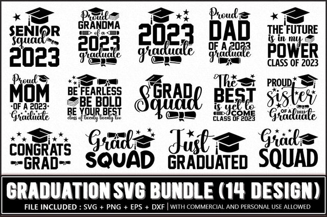 Class of 2023 Graduation SVG Bundle SVG Shetara Begum